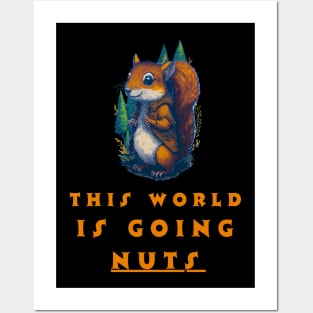 squirrel lover Posters and Art